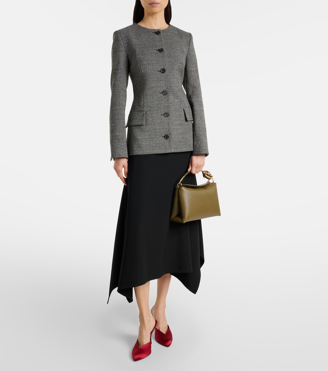 Borsa Bloom Medium in pelle | Erdem