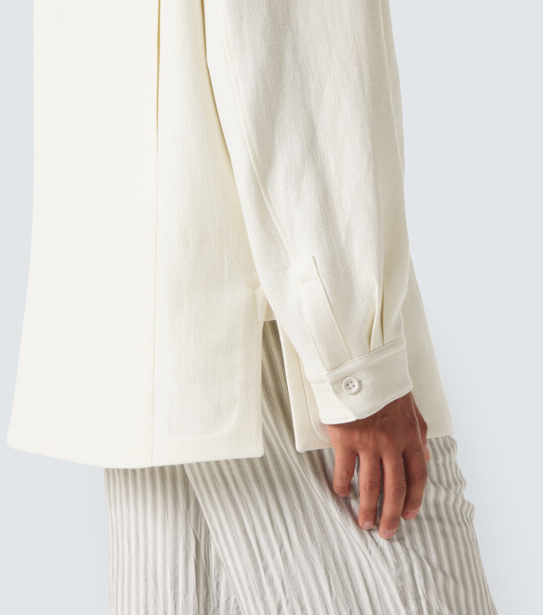 Wool and linen overshirt | Zegna