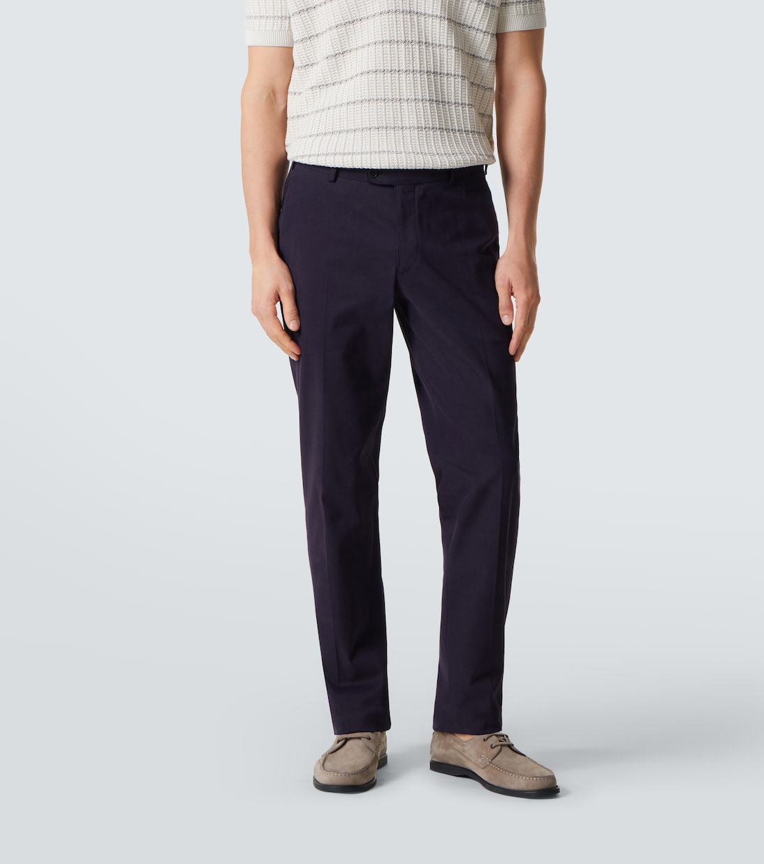 Pienza cotton-blend straight pants | Brioni