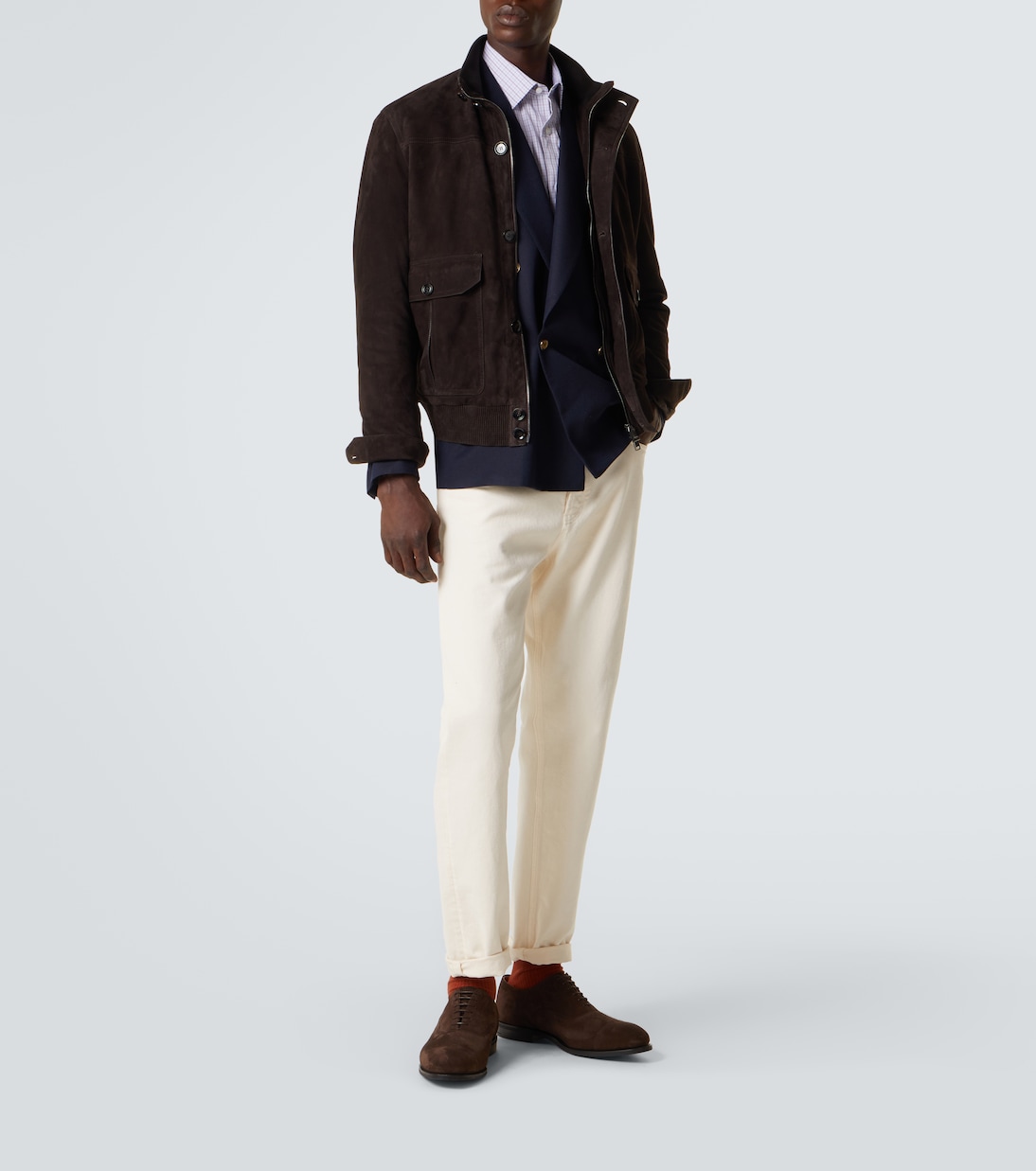 Oxford-Schuhe Consul R 2.0 aus Veloursleder | Church's