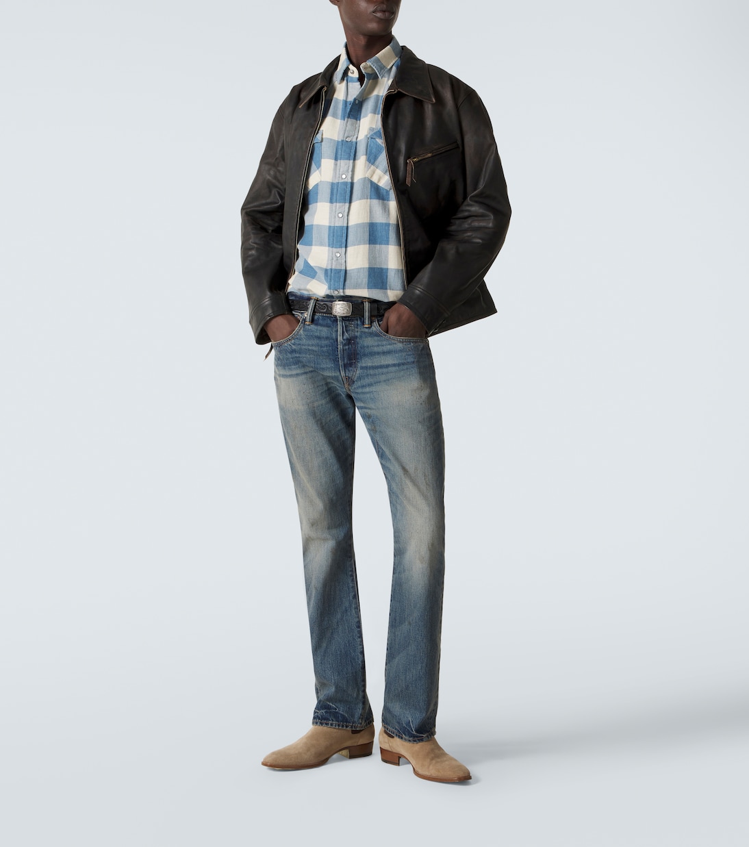 Camicia Buffalo in cotone a quadri | RRL