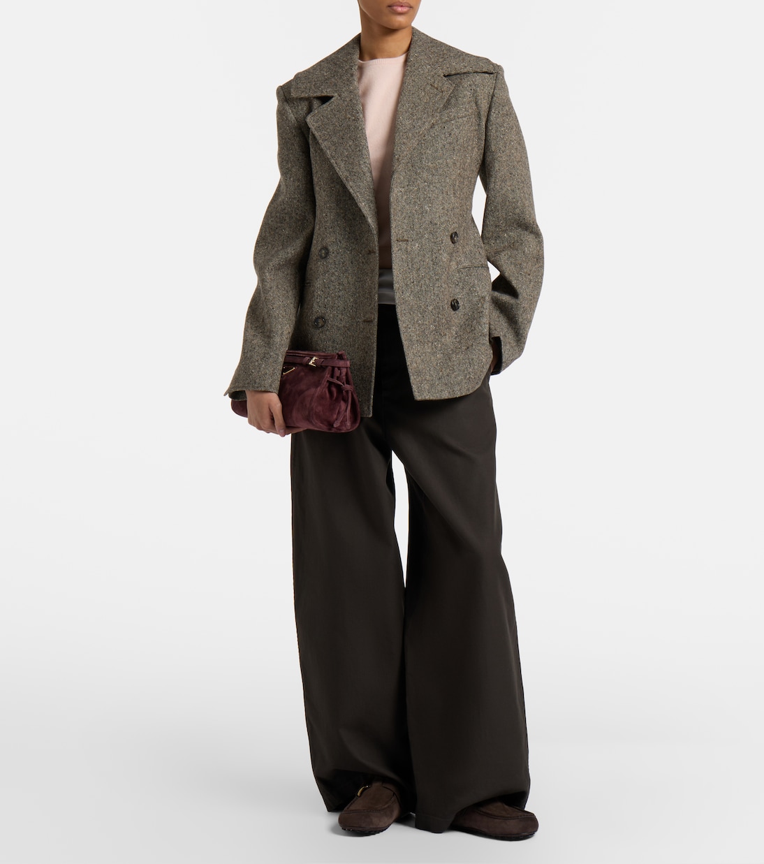 Verzierte Slippers aus Veloursleder | Tod's