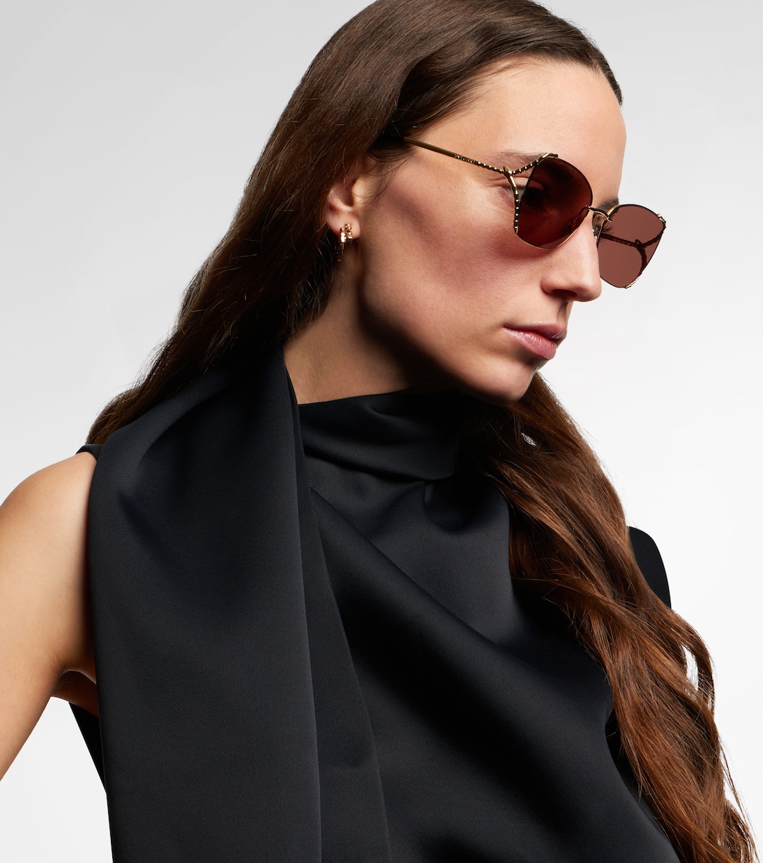 Serpenti Viper cat-eye sunglasses | Bvlgari