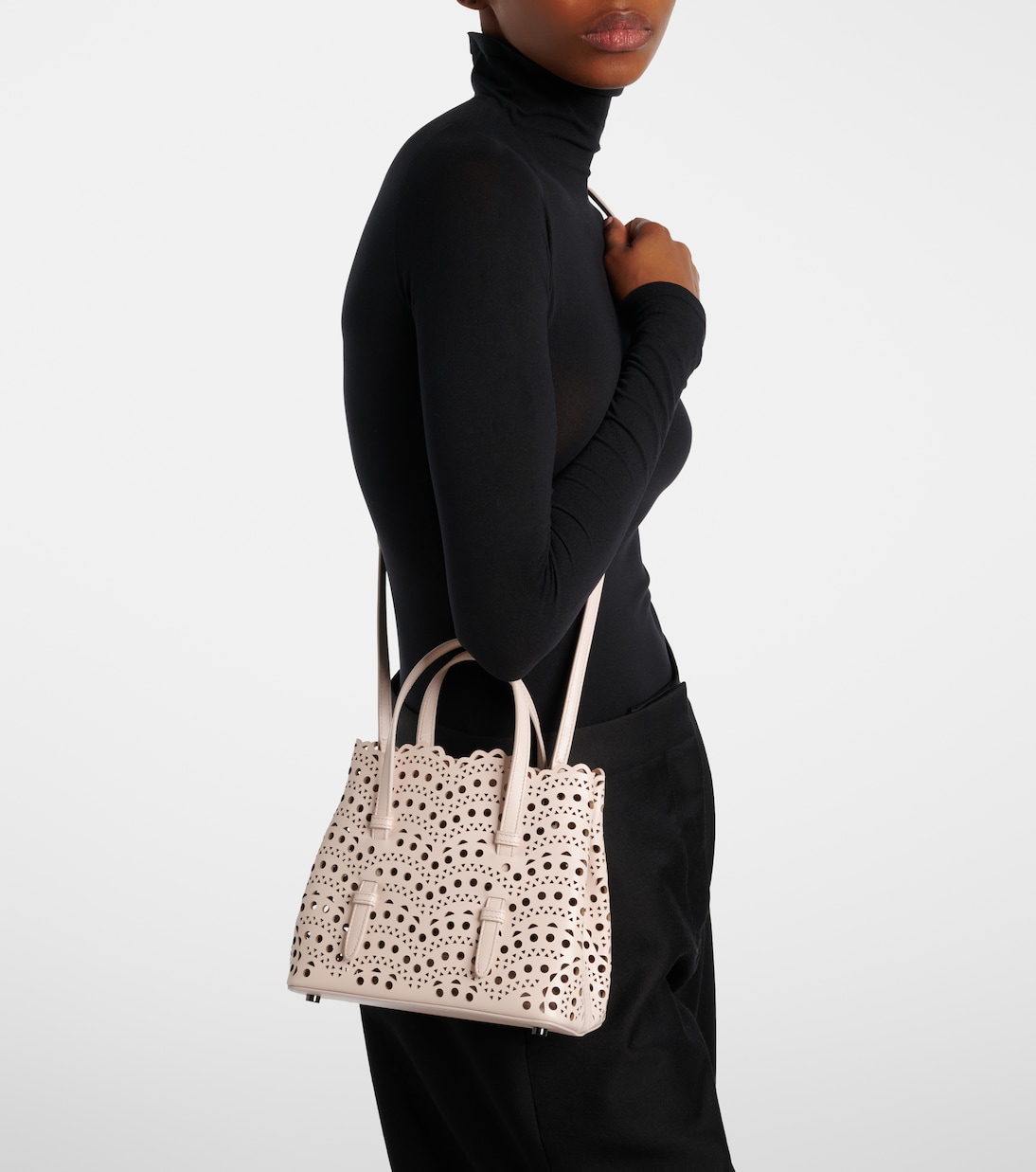 Shopper Mina 20 Vienne in pelle | Alaïa