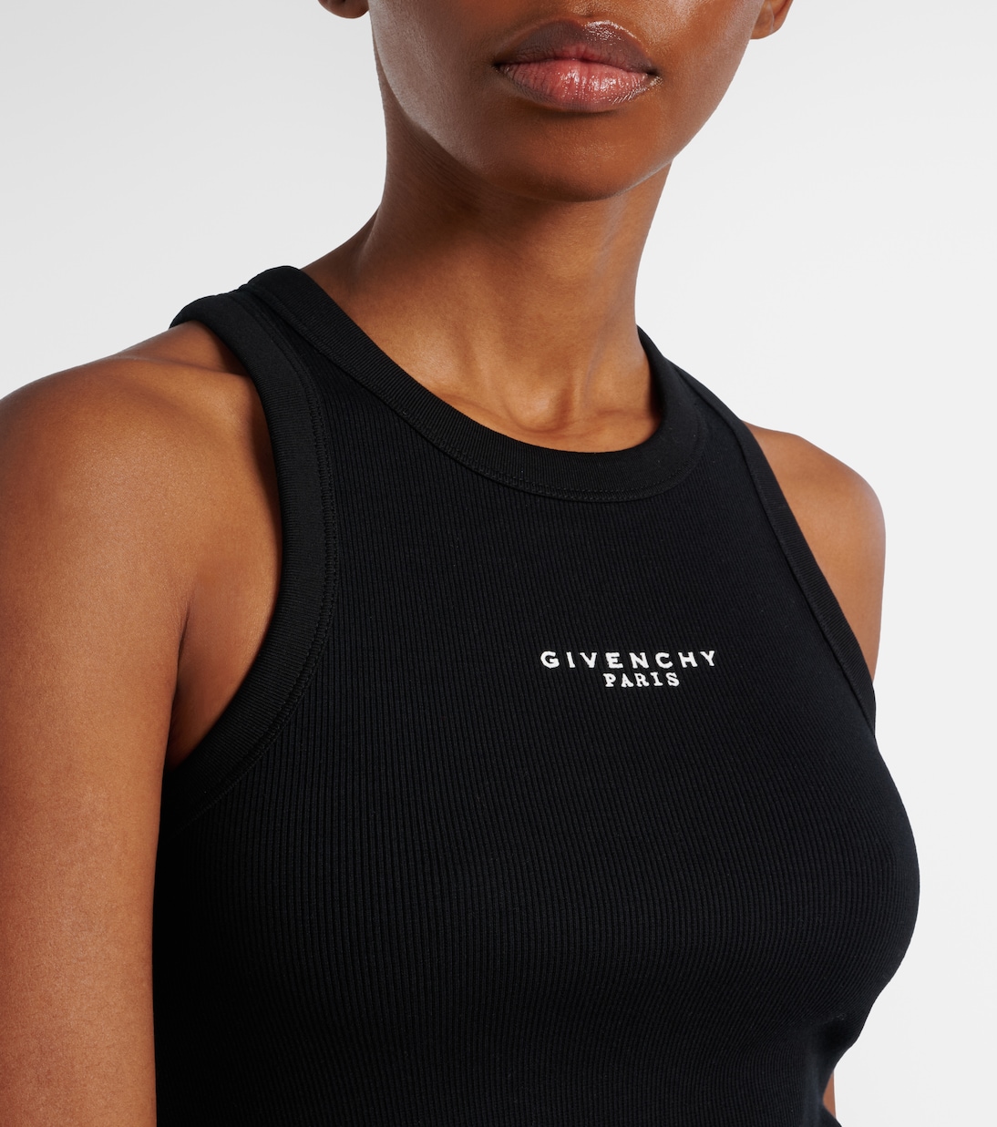 短款Logo棉质坦克背心 | Givenchy