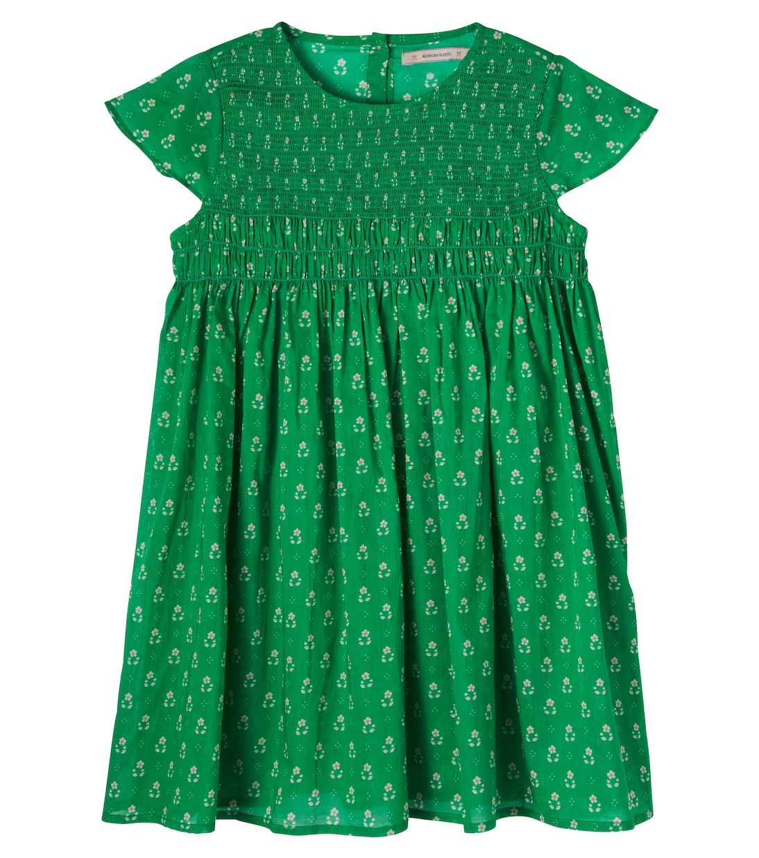 Robe en voile de coton à fleurs | Konges Sløjd