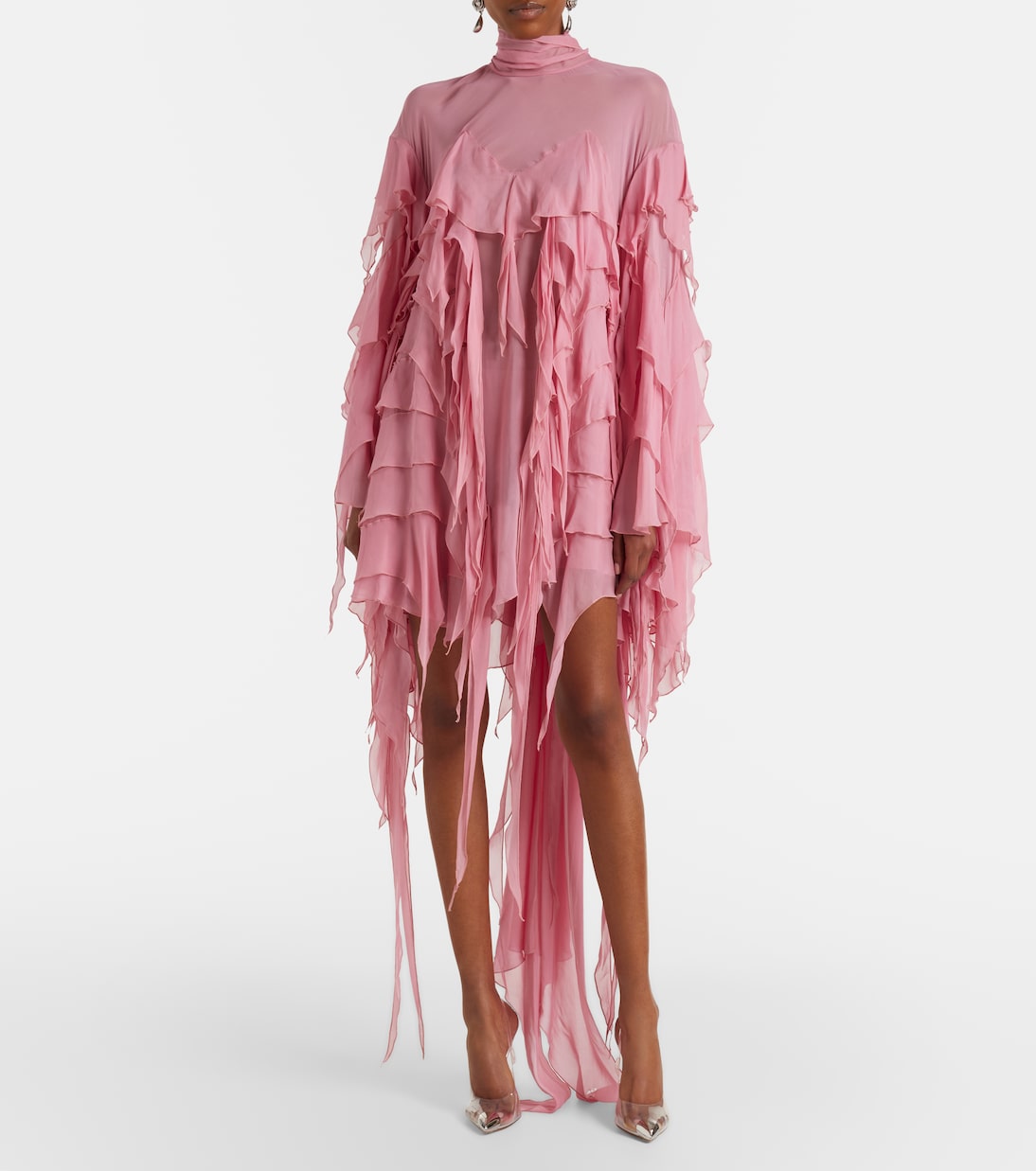 Robe à volants superposés | Blumarine