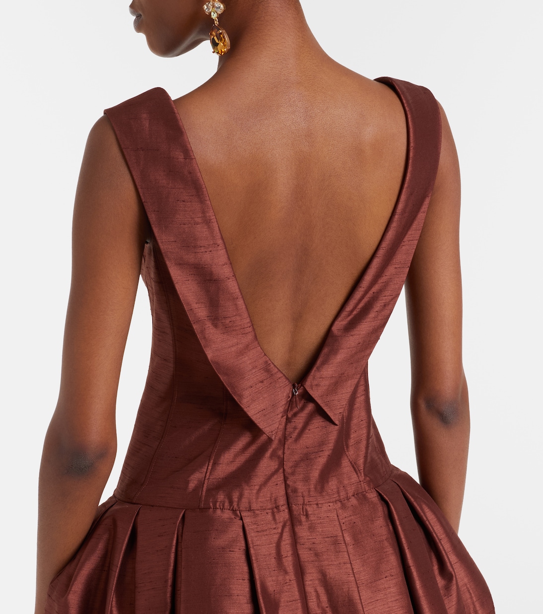 Bow-detail mini dress | Shushu/Tong