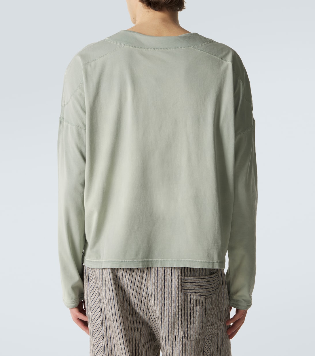 Sargo cotton Henley shirt | Kiko Kostadinov