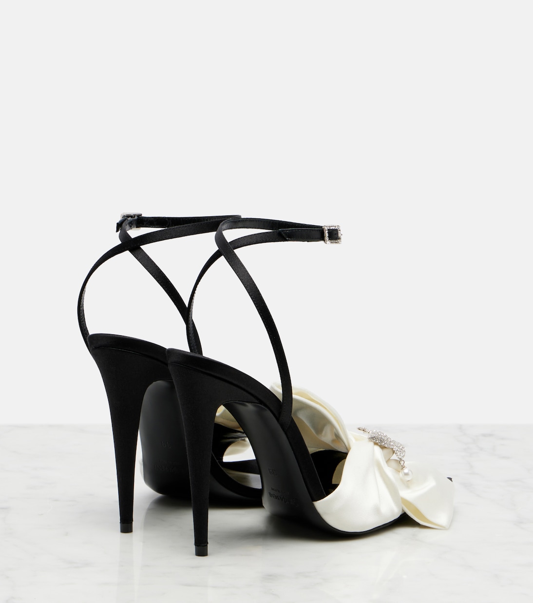 Dove embellished sandals | Saint Laurent