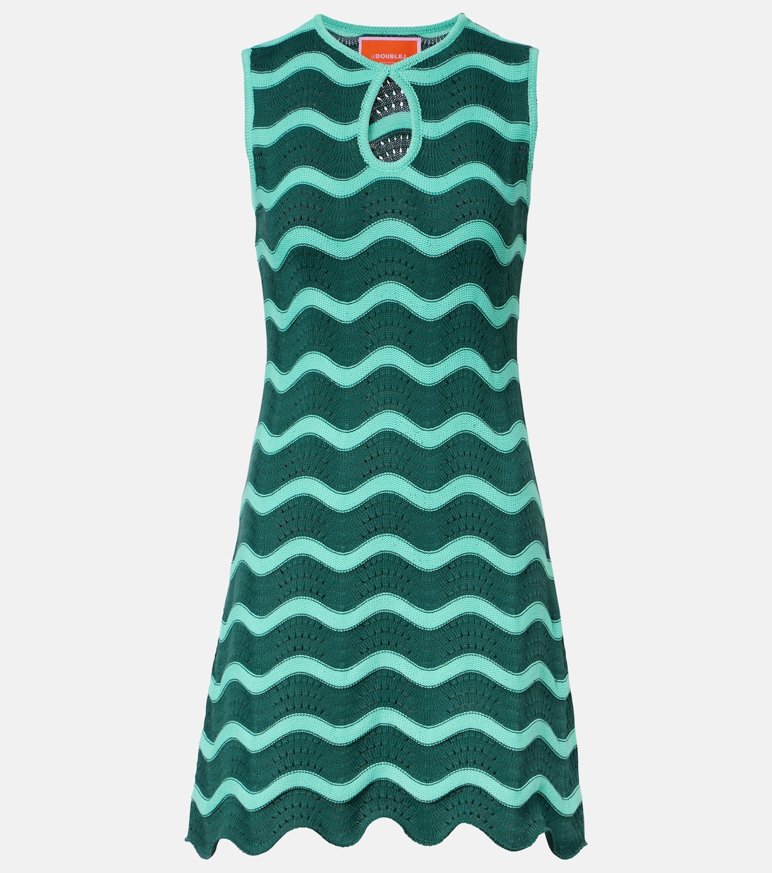 Minikleid Wavy aus Häkelstrick | La DoubleJ