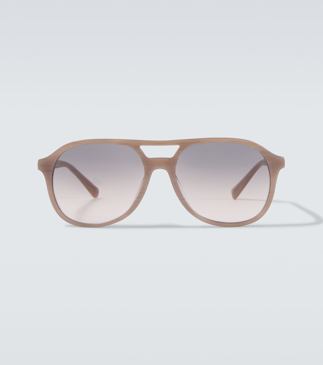 Logo aviator sunglasses | Brunello Cucinelli