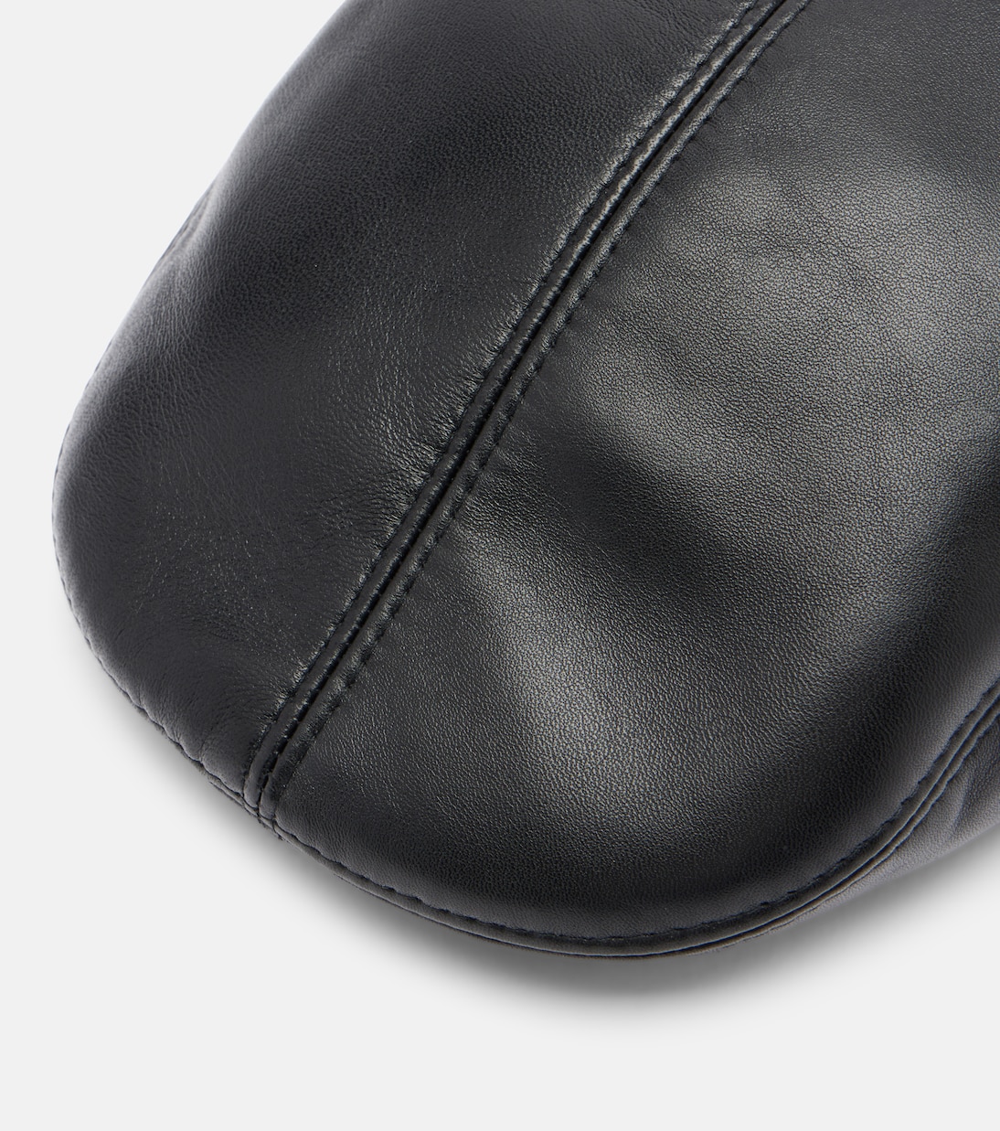 Gorra newsboy de piel | Ruslan Baginskiy