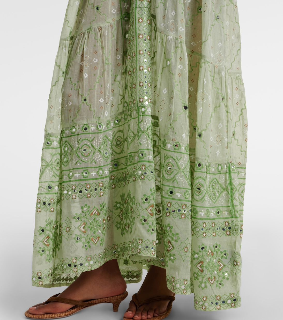 Abito lungo in cotone | Juliet Dunn