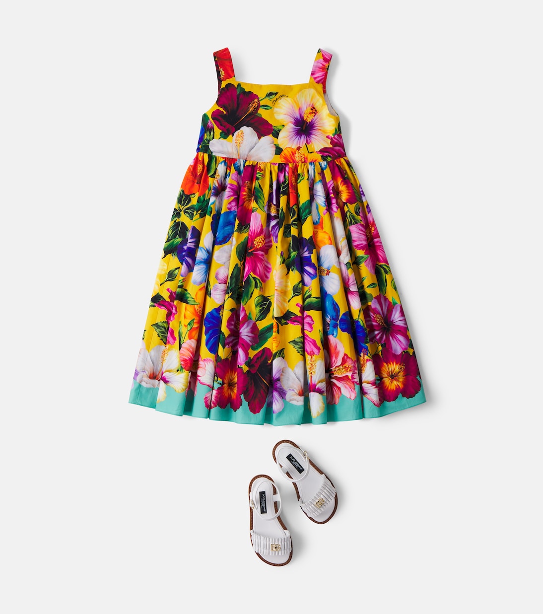 Kleid aus Baumwolle | Dolce&Gabbana Kids