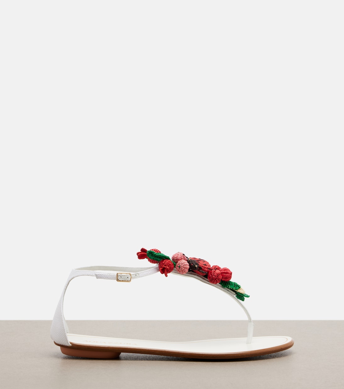 Botanica 라피아 이펙트 통 샌들 | Aquazzura