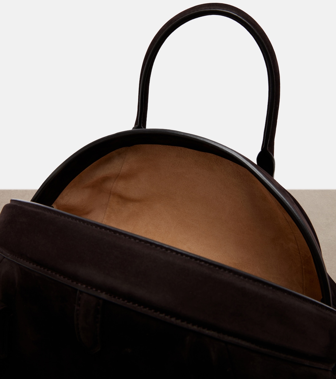 Purse Small suede top-handle bag | Alaïa