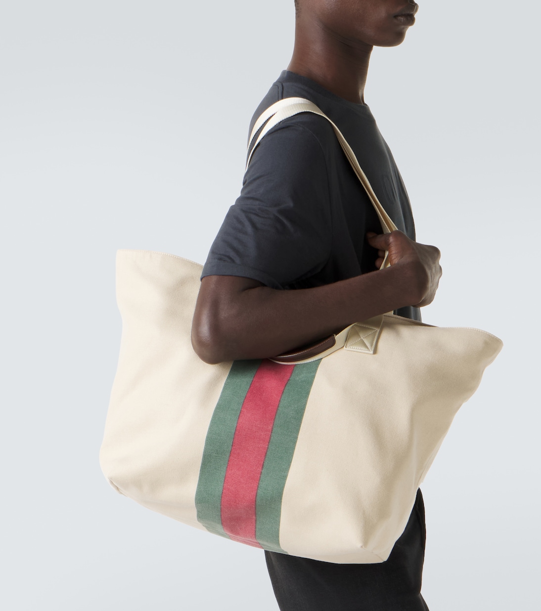 Bolso de lona con Web | Gucci