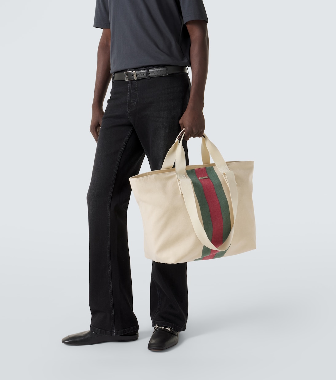 Bolso de lona con Web | Gucci
