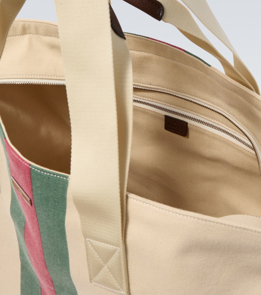Bolso de lona con Web | Gucci