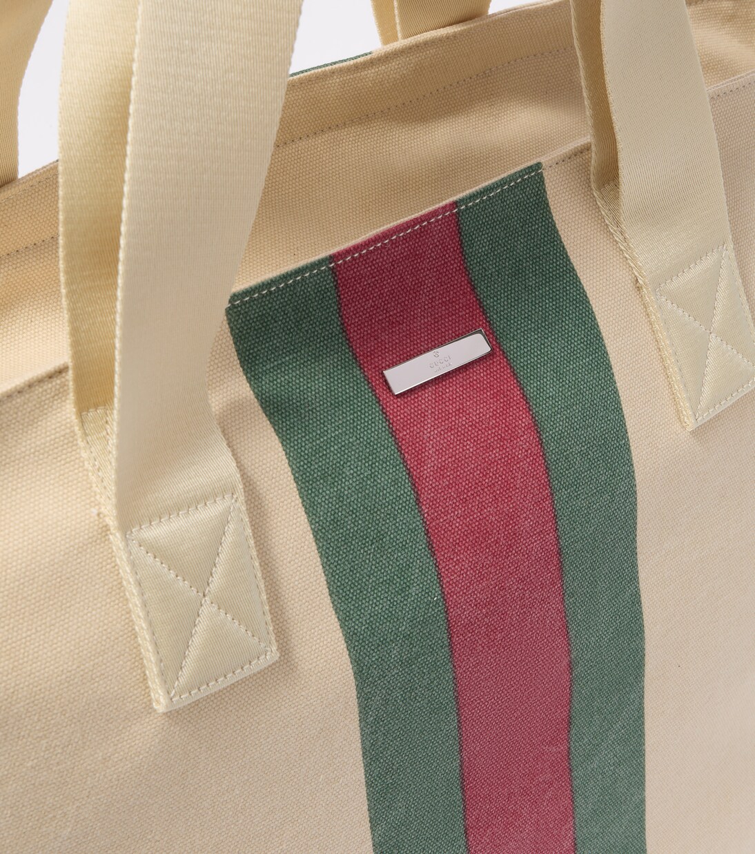 Bolso de lona con Web | Gucci