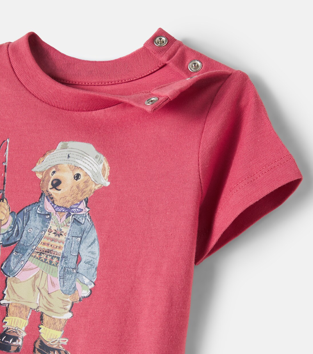 Baby Polo Bear cotton jersey T-shirt | Polo Ralph Lauren Kids
