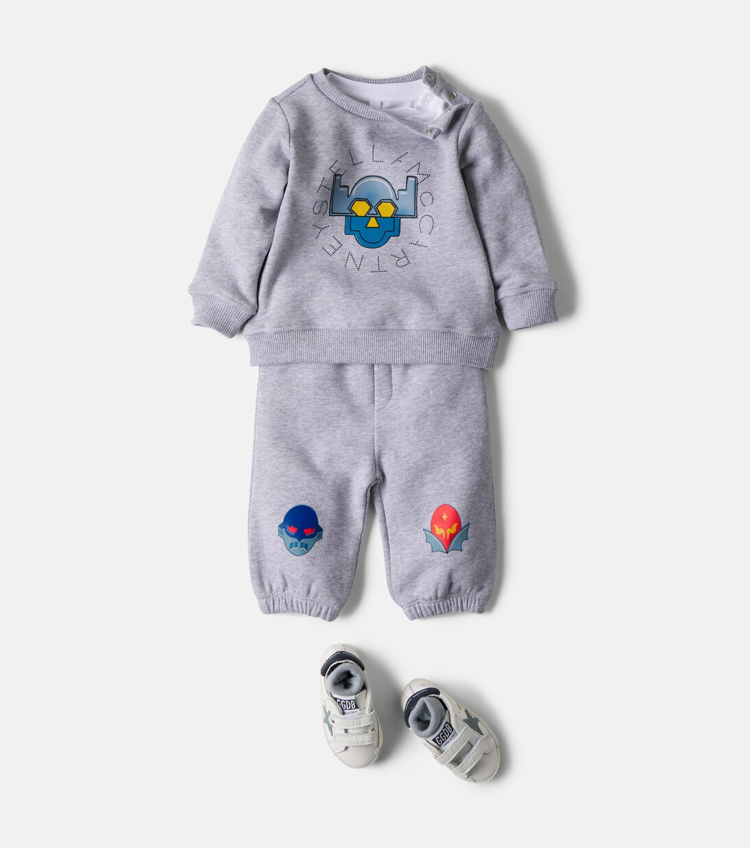 Baby printed cotton jersey sweatpants | Stella McCartney Kids