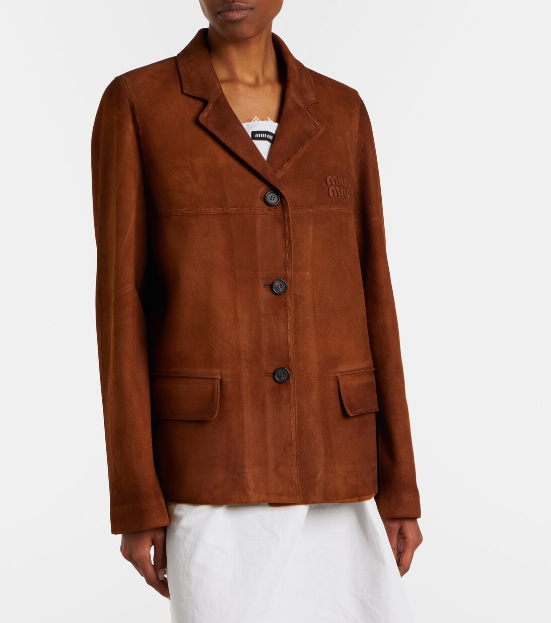 Chaqueta de ante | Miu Miu