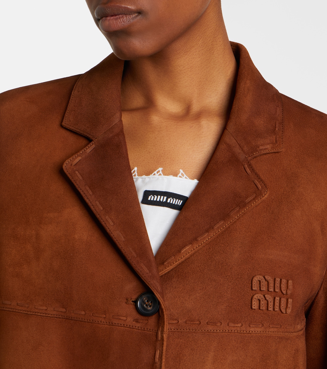Chaqueta de ante | Miu Miu