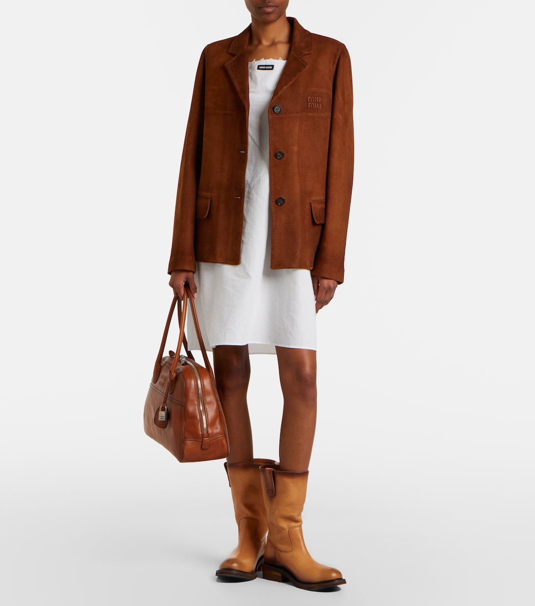 Chaqueta de ante | Miu Miu