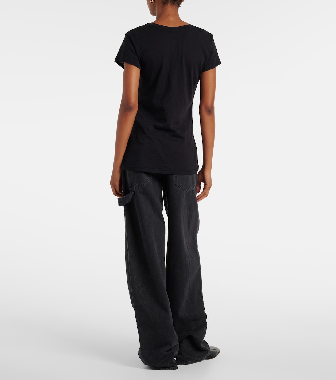 T-Shirt Odelia aus Baumwoll-Jersey | Velvet