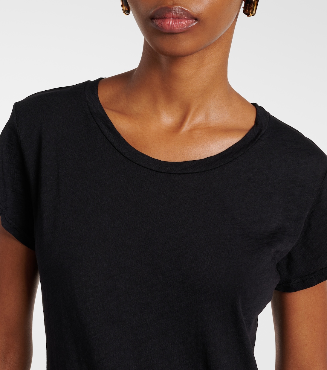 T-Shirt Odelia aus Baumwoll-Jersey | Velvet