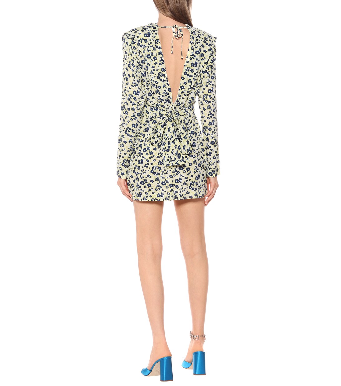 Robe Wanda imprimée en crêpe | Rotate