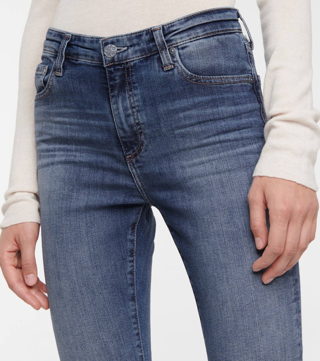 High-Rise Skinny Jeans Mari | AG Jeans