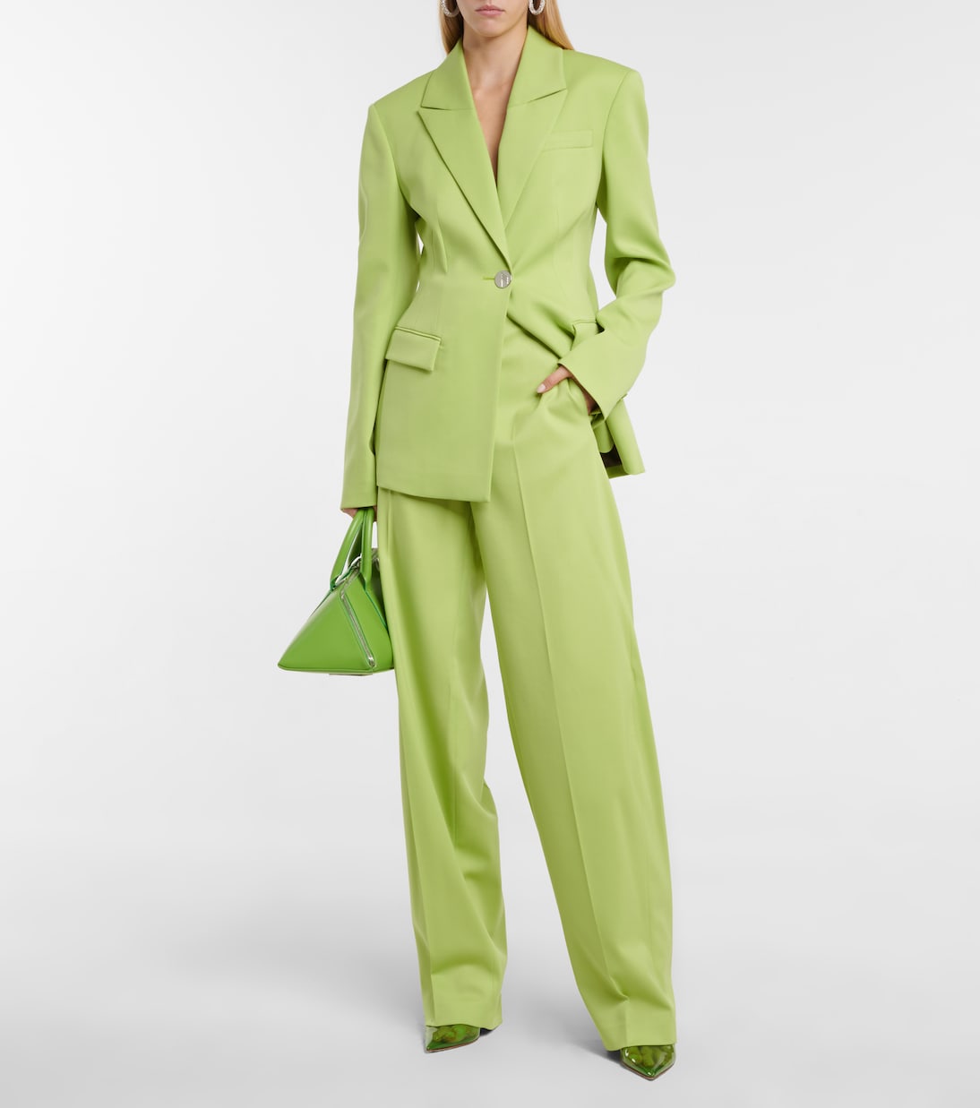 Slingback-Pumps Holli Glass | Amina Muaddi