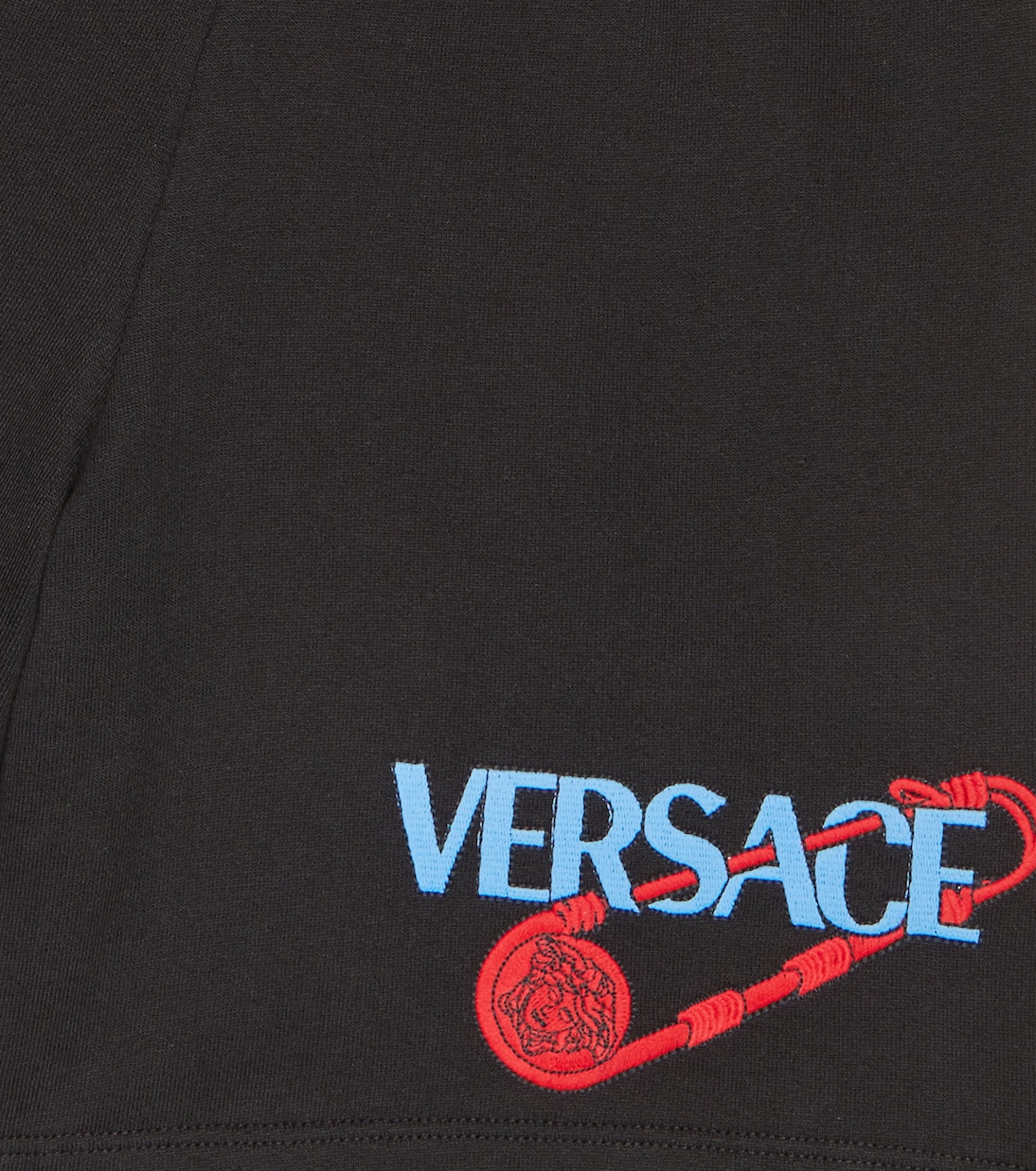 Shorts aus Baumwoll-Jersey | Versace Kids