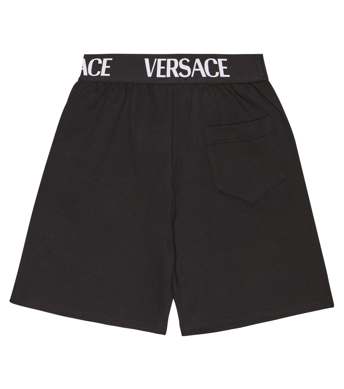 Shorts aus Baumwoll-Jersey | Versace Kids