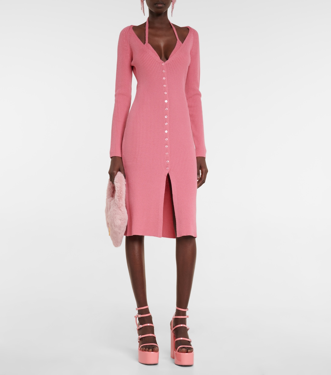 Kleid und BH aus Wolle | Blumarine