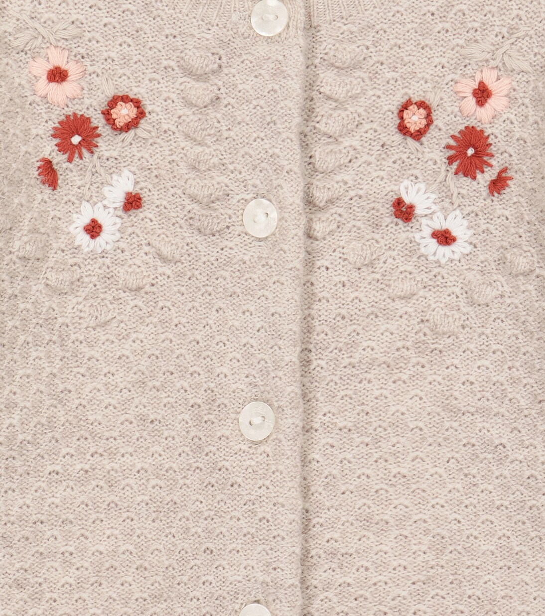 Baby Cardigan aus Wolle | Tartine et Chocolat