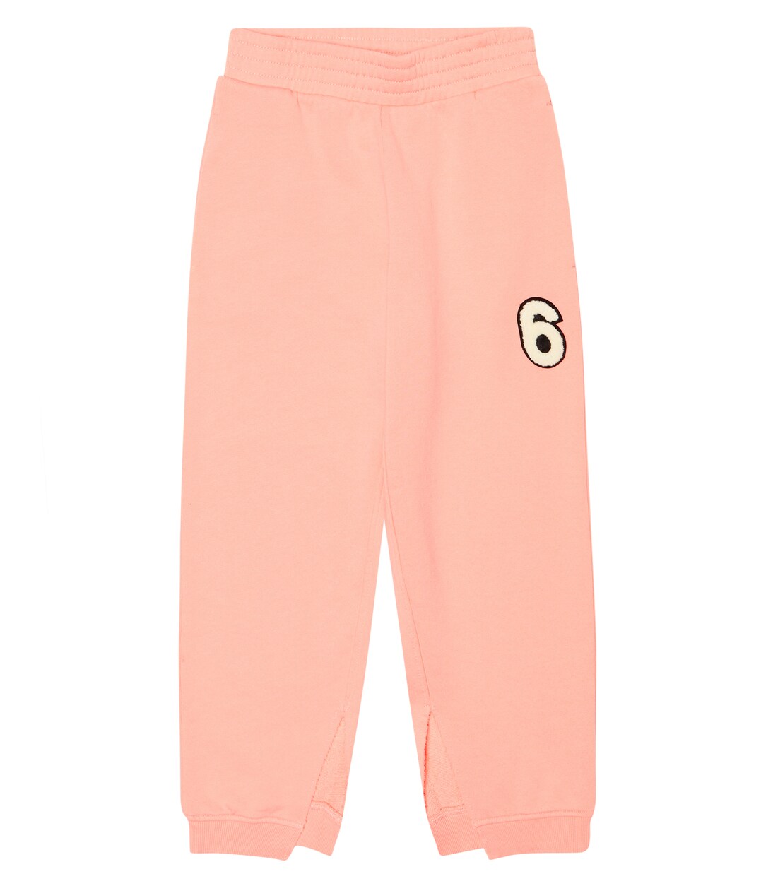 Logo cotton jersey sweatpants | MM6 Maison Margiela Kids