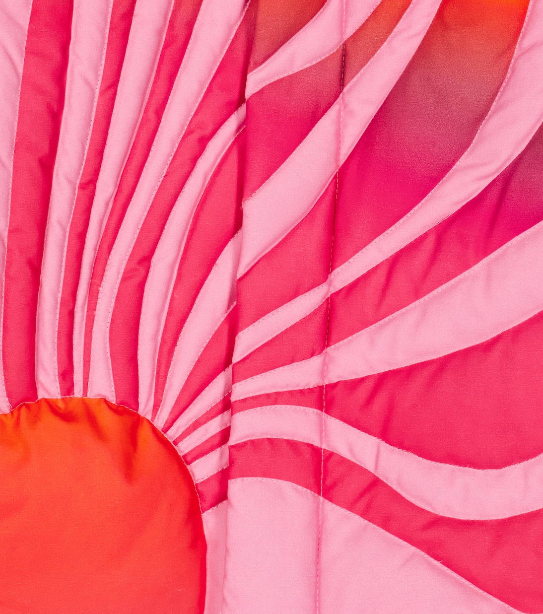 Printed cotton down jacket | ERL Kids