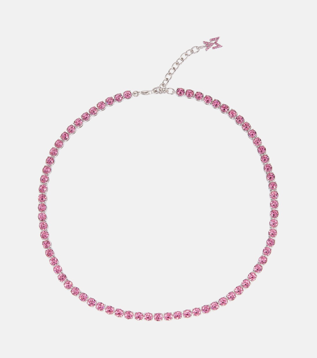 Halskette Tennis mit Kristallen | Amina Muaddi