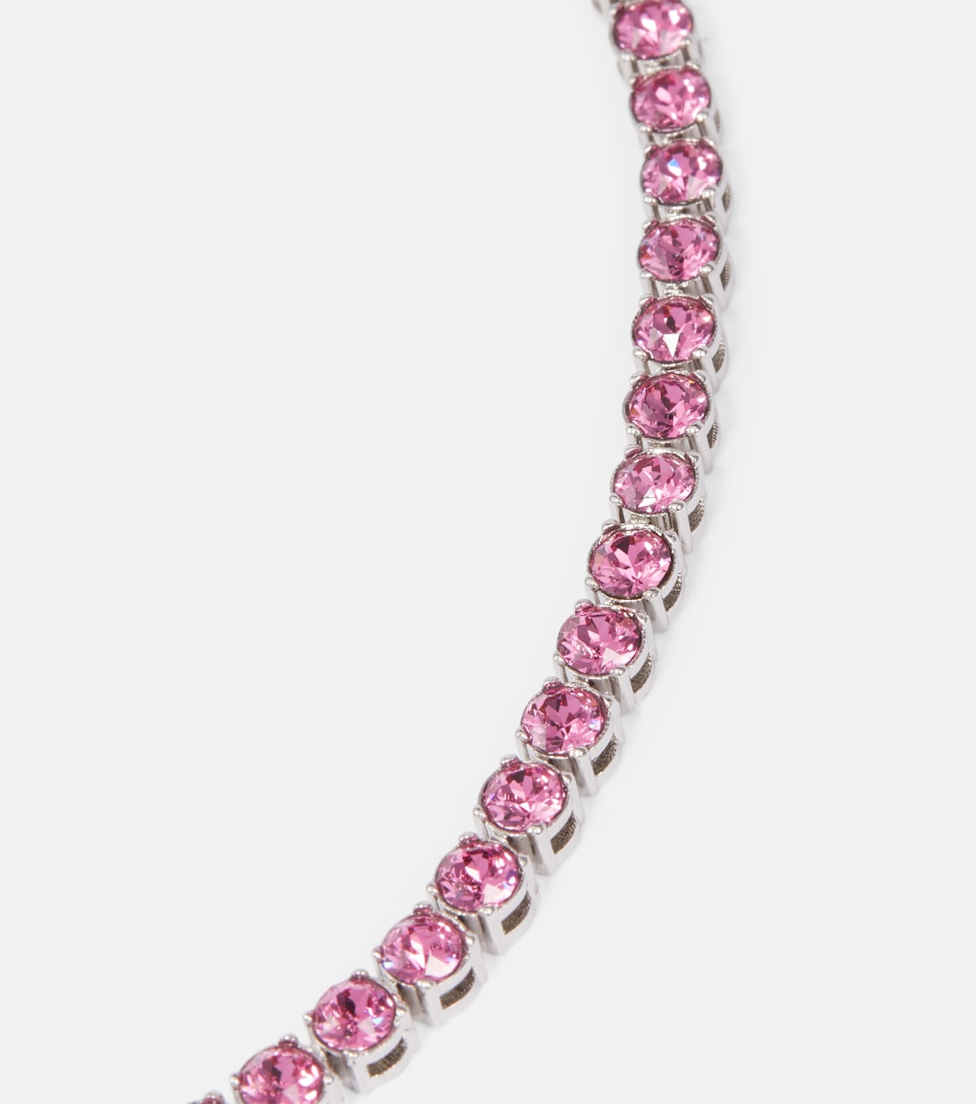 Halskette Tennis mit Kristallen | Amina Muaddi