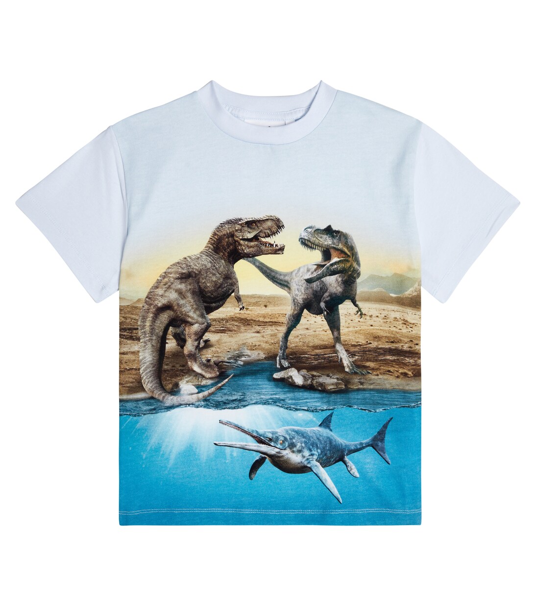 Roxo printed cotton jersey T-shirt | Molo