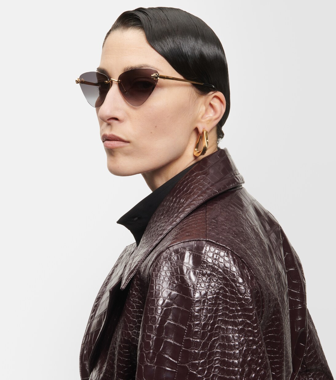 Occhiali da sole cat-eye | Cartier Eyewear Collection