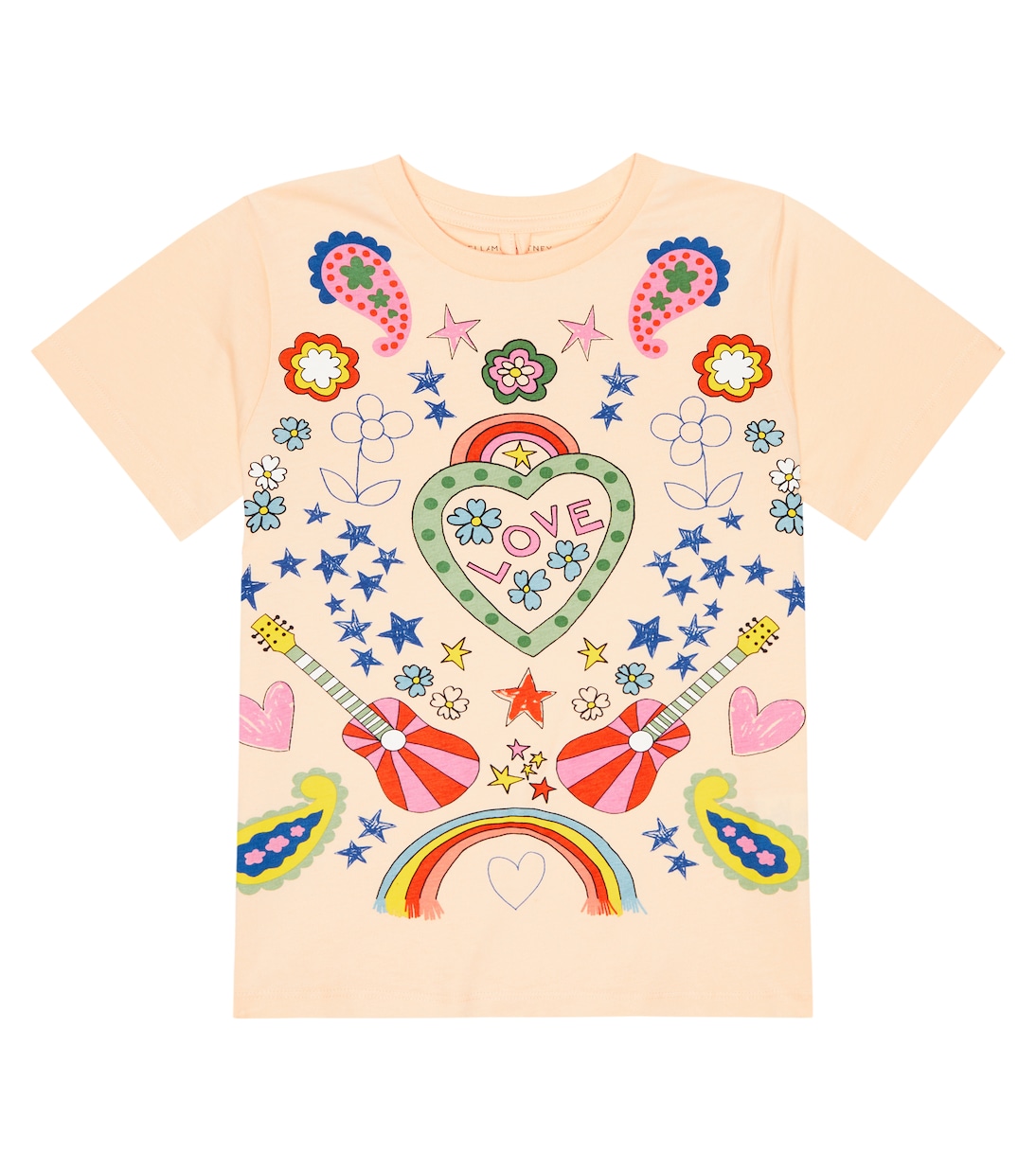 Printed cotton jersey T-shirt | Stella McCartney Kids