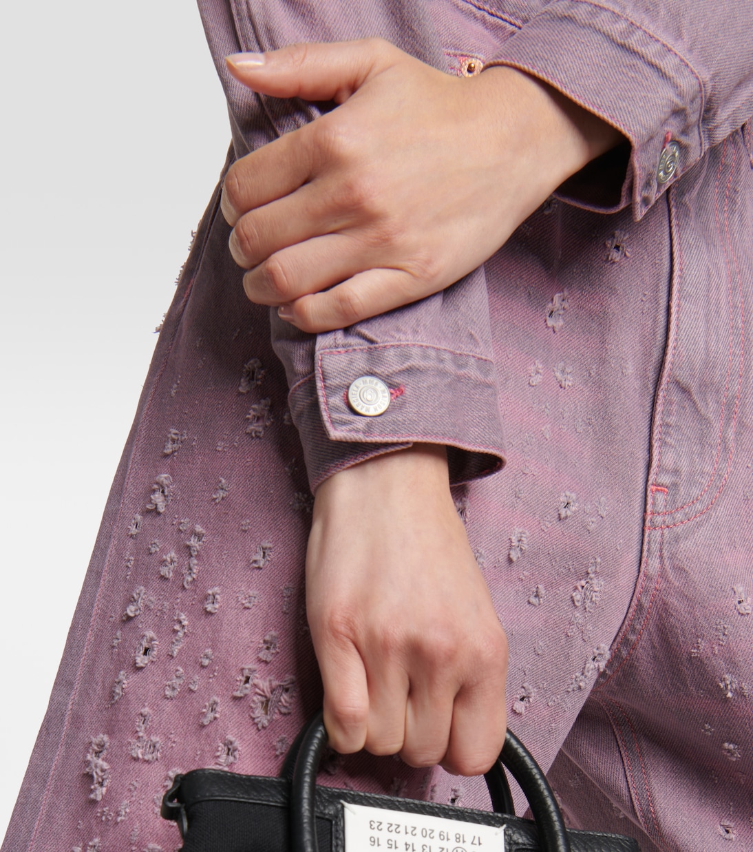 Cropped-Jeansjacke | MM6 Maison Margiela