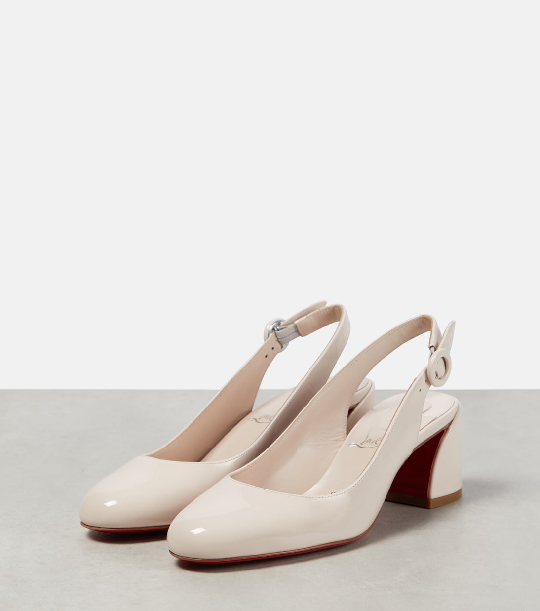 So Jane patent leather slingback pumps | Christian Louboutin