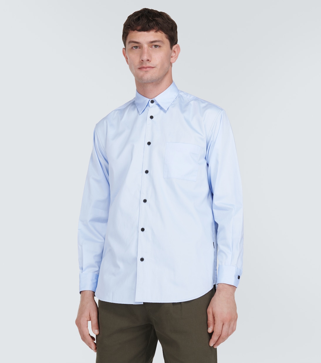 Cotton poplin shirt | GR10K