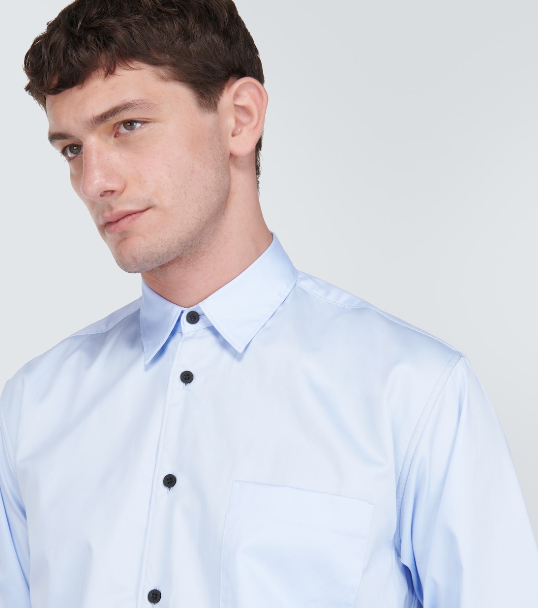 Cotton poplin shirt | GR10K